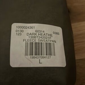 Essentials Fleece Sweatpants size L